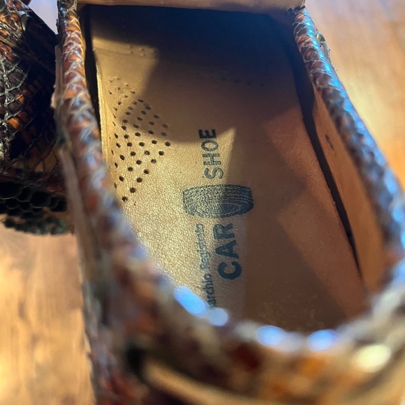 The Original Car Shoe Company Handmade Italian Snakeskin Loafers/Car Shoes - Picture 9 of 9